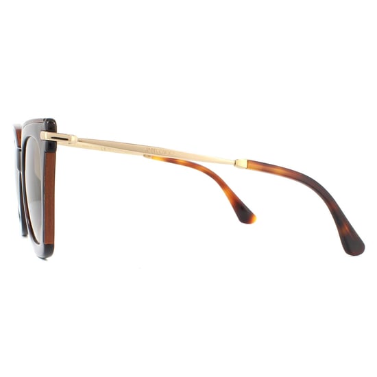 Jimmy Choo Zonnebril Ciara/G/S Ocy Ha Glitter Havana Bruin Verloop - Image 3