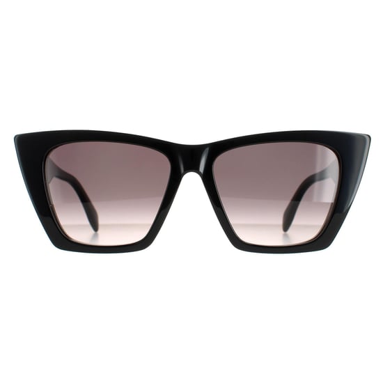 Alexander McQueen Cat Eye Dames Zwart Grijs AM0299S - Image 1