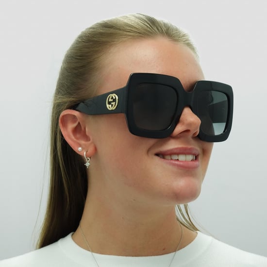 Gucci GG0053SN 001 zwart grijze zonnebril - Image 6