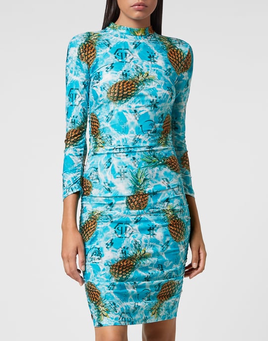 Korte Jurk Pineapple Skies - Image 2