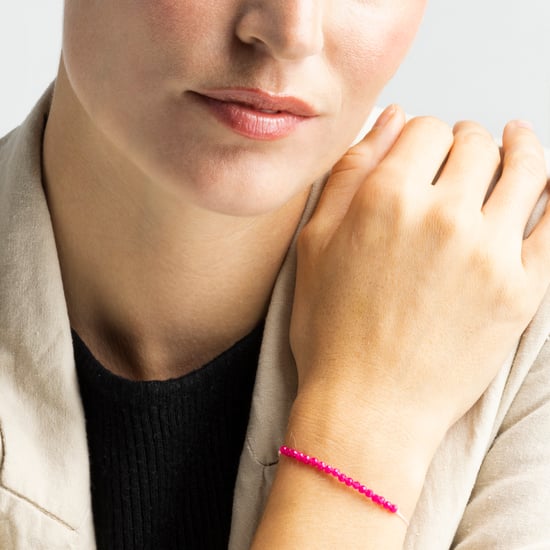 Luxenter oorbellen, 925 sterling zilver, otieno en robijn zirkonia, 18K vergulde afwerking - Image 2