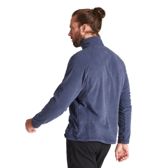 Craghoppers Heren Corey VI Half Zip Fleece Top (Blauwe marinemarlijn) - Image 2