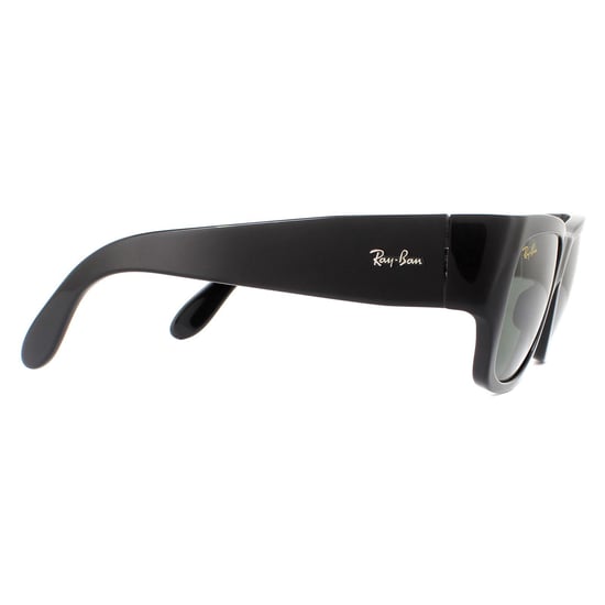 Ray-Ban Zonnebril Nomad RB2187 901/31 Glanzend Zwart Groen G-15 - Image 4