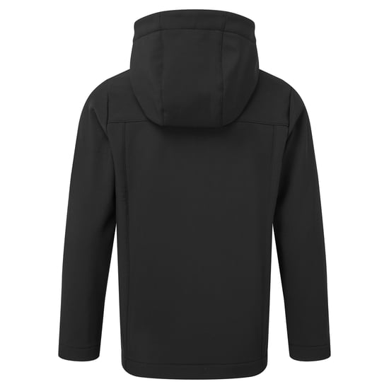 Koroma Kids Softshell Hooded Jacket Black - Image 5