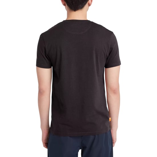 Timberland Heren T-Shirts Klassiek Logo Zomer Ronde Hals Dunstan River Tops Nieuw - Image 2