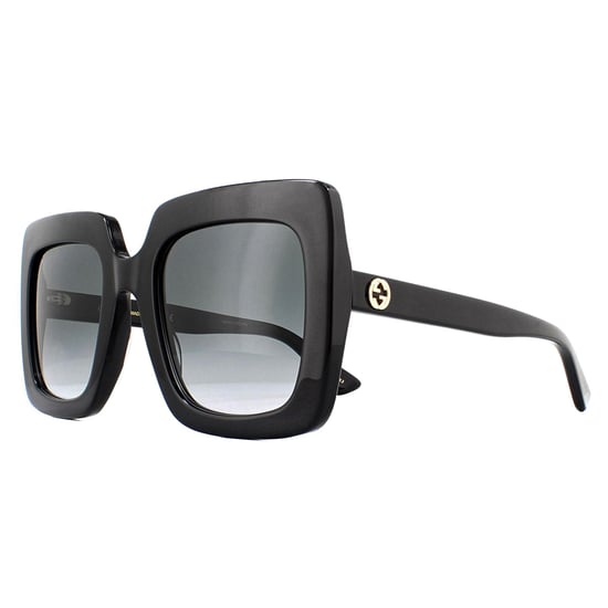 Gucci Zonnebril GG0328S 001 Zwart Grijs Verloop - Image 2