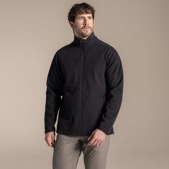 Craghoppers Heren Expert Soft Shell-jasje (Zwart) - Image 1