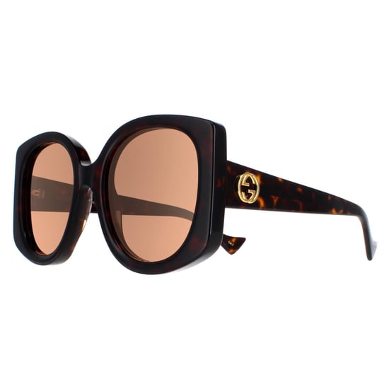 Gucci GG1257S 002 donker havana bruin zonnebril - Image 2
