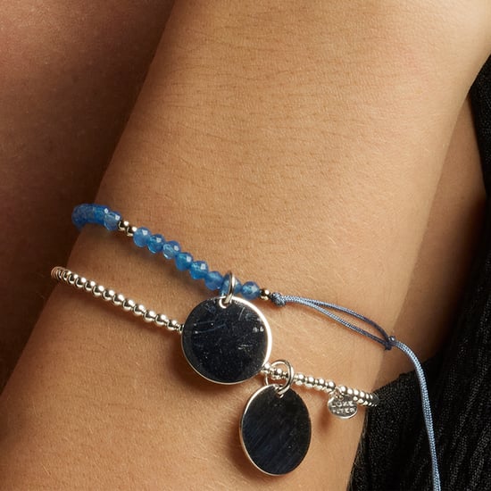 Luxenter mi sol armband in 925 sterling zilver en blauwe agaat met gerhodineerde afwerking - Image 4