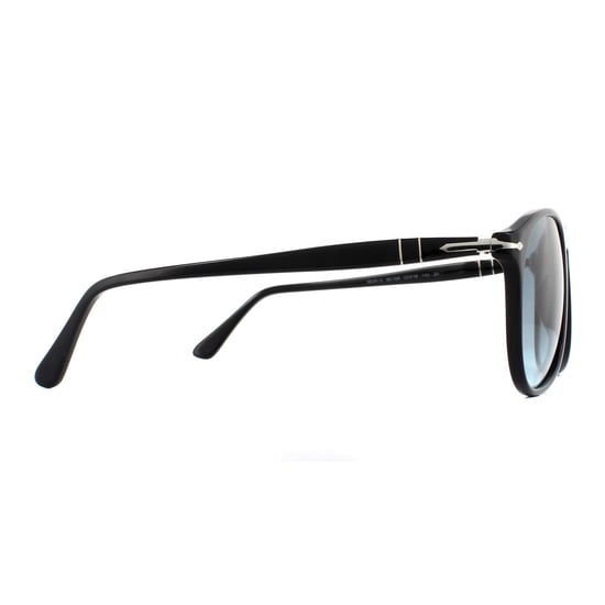 PERSOL Zonnebril 9649 95/Q8 Zwart Blauw Verloop - Image 4