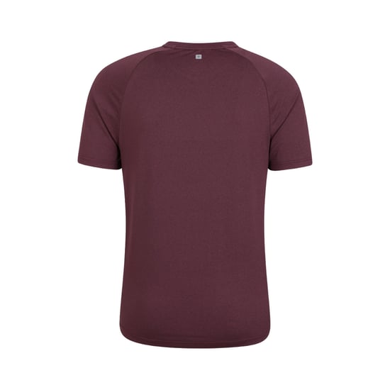 Mountain Warehouse Heren Agra Melange T-Shirt (Donkerpaars) - Image 2