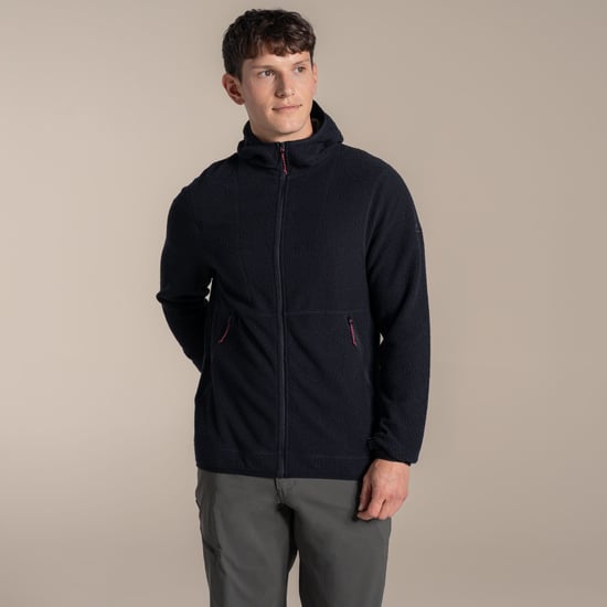 Craghoppers Heren Compresslite Capuchon Fleece Jacket (Zwart) - Image 4