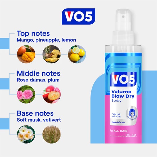 VO5 Full of Life Volume Blow Dry Spray For Perfect Fine Hair, 2x 200ml - Image 4