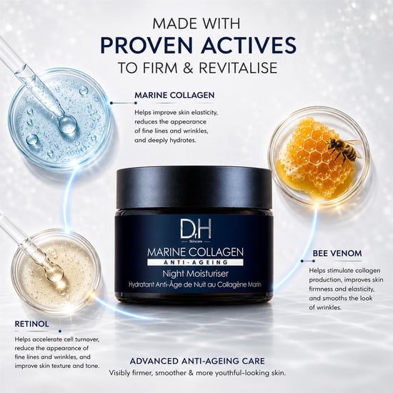 Dr H Marine Collagen Anti-Aging Nachtcrème 60ml - Image 3