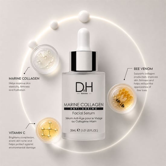 Dr H Anti-aging gezichtsserum met marinecollageen 30 ml - Image 2