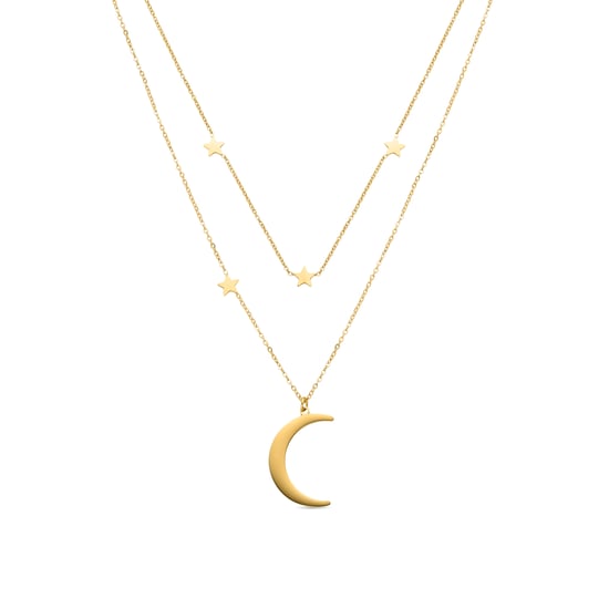 Luxenter Monil collier 18k goud afwerking - Image 1