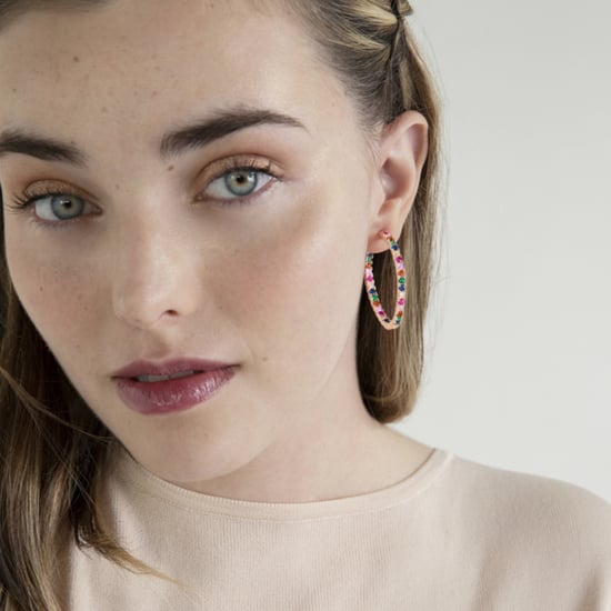 Luxenter Sterling zilveren 925 oorbellen met Multicolour Zirkonia afgewerkt in 18K roségoud - Vyamba - Image 2