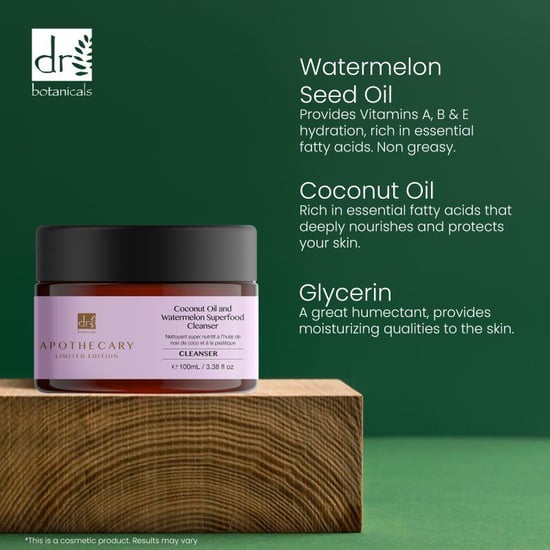 Dr Botanicals Kokosolie & Watermeloen Superfood Reiniger 100ml - Image 2