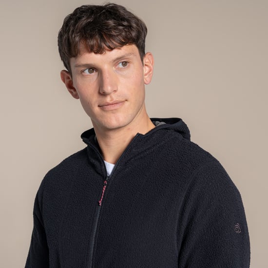 Craghoppers Heren Compresslite Capuchon Fleece Jacket (Zwart) - Image 6