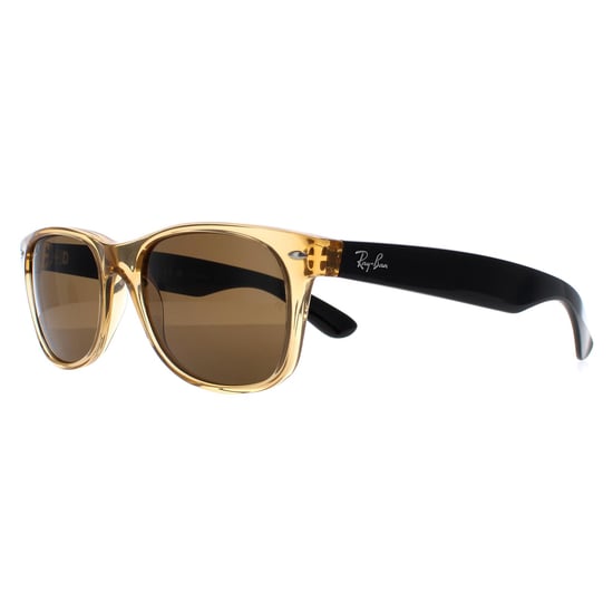 Ray-ban rechthoek unisex honing kristal bruin gepolariseerde zonnebril nieuwe wayfarer rb2132 - Image 2