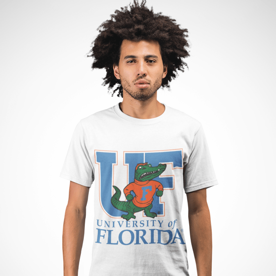 University Of Florida UF White T-Shirt - Image 2