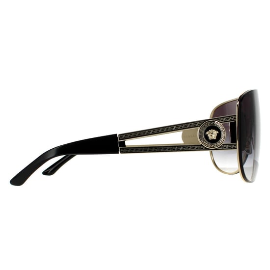 Versace Zonnebril VE2166 12528G Pale Goud Grijs Verloop - Image 4