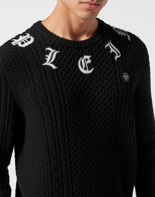 Pullover Ronde Hals Monogram - Image 5