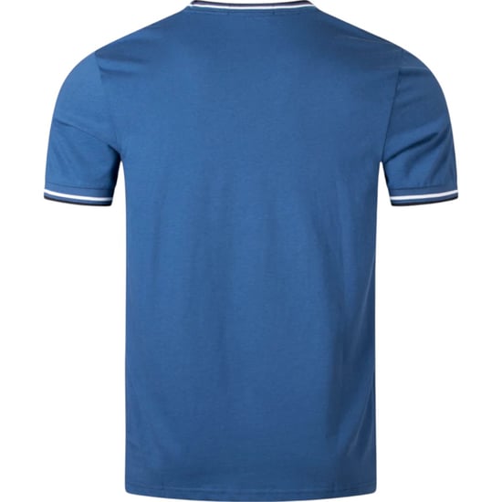 Fred Perry Twin Tipped T-Shirt In Night Blue - Image 2