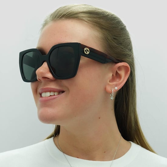 Gucci GG1300S 001 havana zwart grijze zonnebril - Image 6