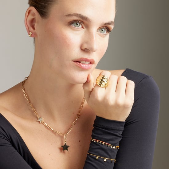 Luxenter Abalt ring in 18k geelgoud - Image 2