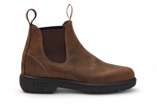 Rossi 303 Endura bruinbruine leren Chelsea-laarzen - Image 1