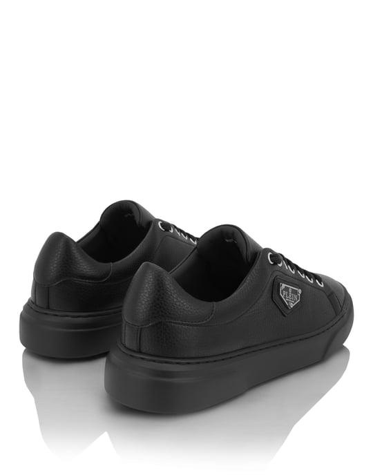 Leather Lo-Top Sneakers Iconic Plein - Image 3