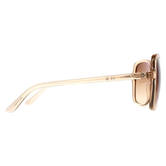 Calvin Klein zonnebril CK19561S 270 Crystal Beige Brown Gradiënt - Image 4
