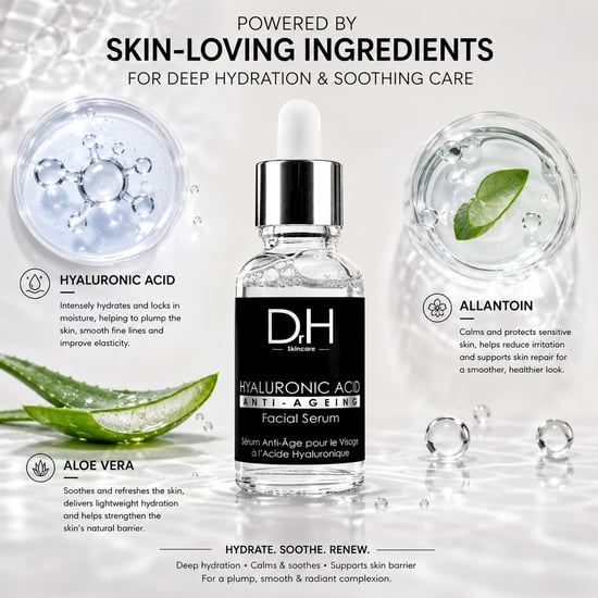 Dr H Anti-aging gezichtsserum met hyaluronzuur 30 ml - Image 3
