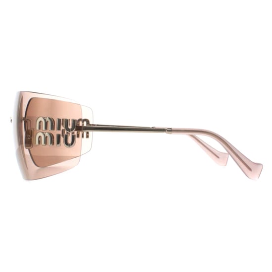 Miu Miu MU54YS ZVN20F lichtgoudroze spiegelzonnebril - Image 3