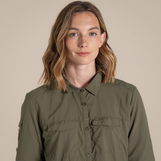 Craghoppers Dames/Dames Adventure III Nosilife Shirt Met Lange Mouwen (Wilde olijf) - Image 4