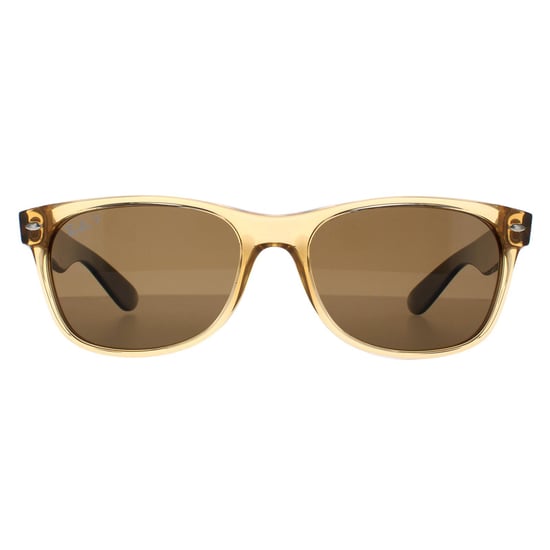 Ray-ban rechthoek unisex honing kristal bruin gepolariseerde zonnebril nieuwe wayfarer rb2132 - Image 1