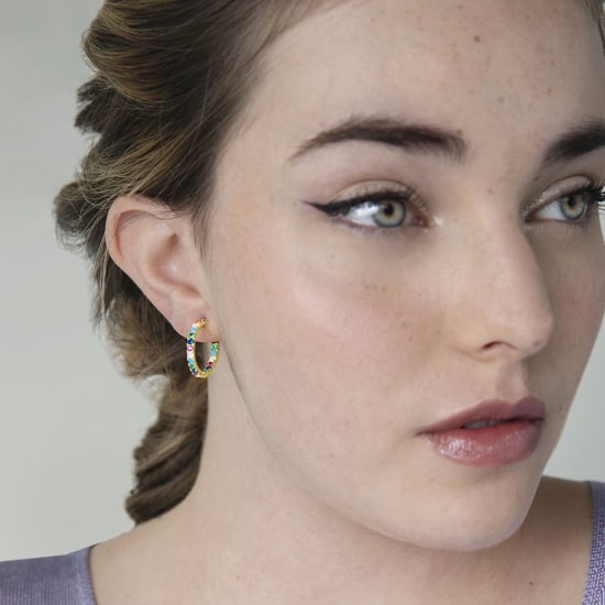 Luxent Sterling Zilver 925 Oorbellen met Veelkleurige Zirkonia's in 18K Geel Goud - Azarlo - Image 5