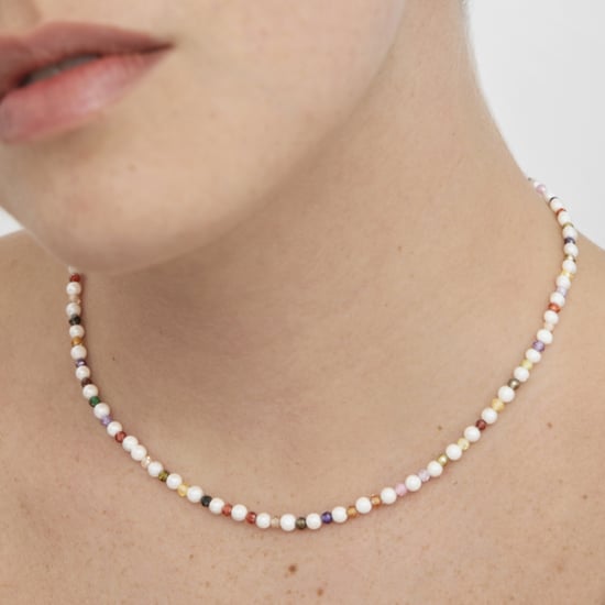 Luxenter Veelkleurige Kristallen Ketting in 18K Geel Goud - Amio - Image 3