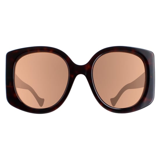 Gucci GG1257S 002 donker havana bruin zonnebril - Image 1
