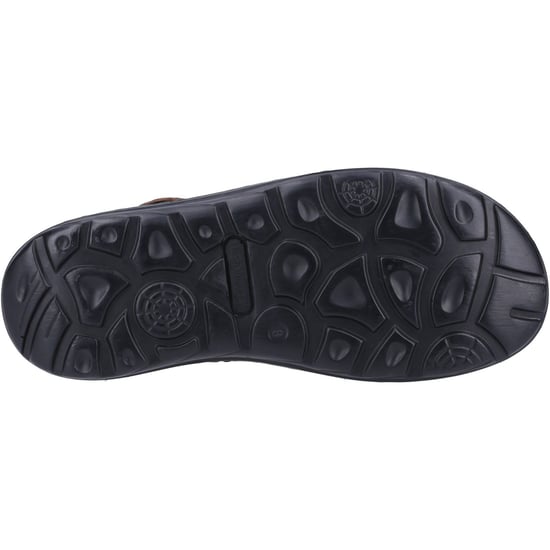 Hush Puppies Mannensandalen Wandelen Albert Vissersleer Klittenbandsluiting zwart - Image 3