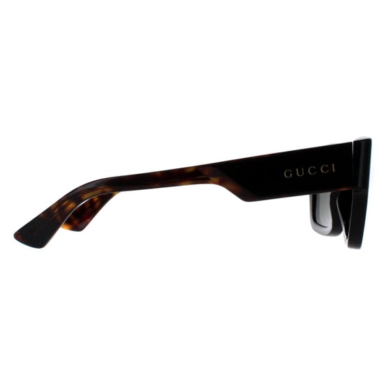 Gucci Vierkant Heren Zwart met Havana Grijs GG1668S - Image 4