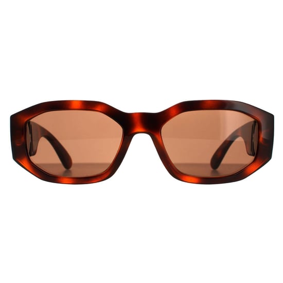 Versace rechthoek unisex havana donkerbruine VE4361 zonnebril - Image 1