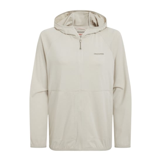 Craghoppers Dames/Dames Aya Nosilife Hooded Jacket (Oestermarmel) - Image 2