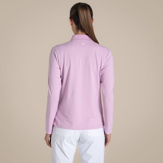 Craghoppers Dames/Dames Thornbury Nosilife Golf Poloshirt met lange mouwen (Orchidee) - Image 3