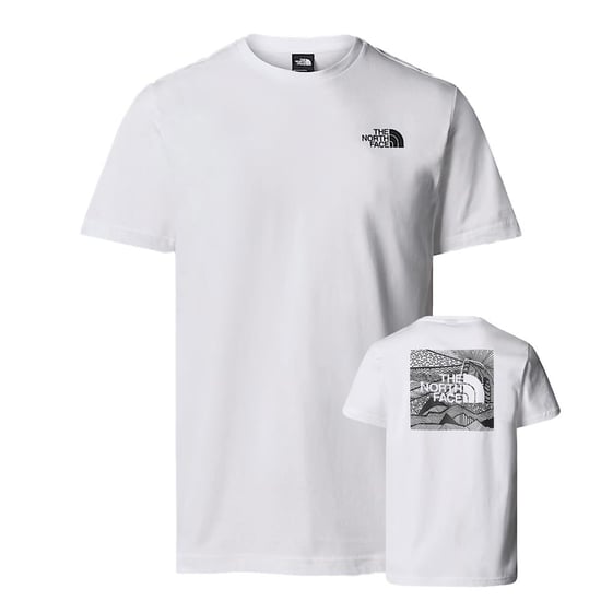The North Face Men’s Short Sleeve Redbox Celebration T-Shirt, TNF White - Image 1