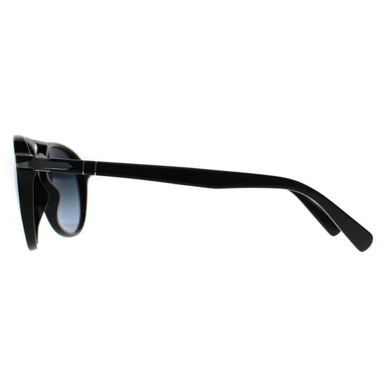 Persol Aviator Unisex Zwart Blauw Verloop Gepolariseerde Zonnebril - Image 3