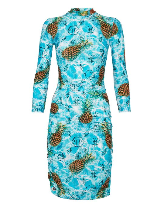 Korte Jurk Pineapple Skies - Image 1