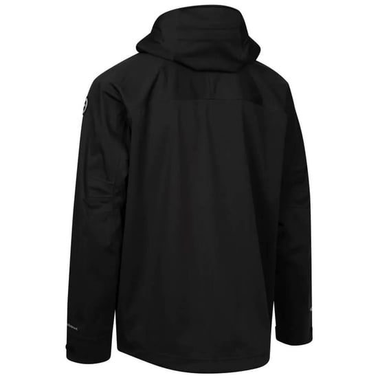 Trespass Johannes DLX Waterdichte Jas Heren (Zwart) - Image 2