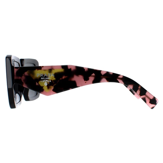 Prada PR23YS 1AB5S0 zwarte donkergrijze zonnebril - Image 3